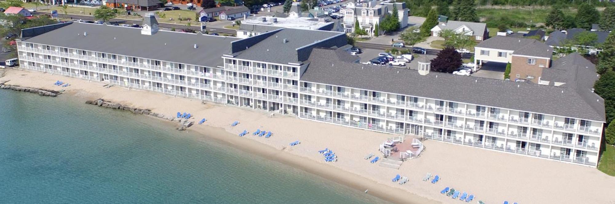 Hamilton Inn Select Beachfront Mackinaw City Exteriör bild